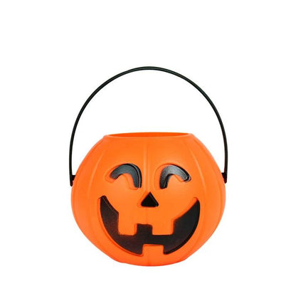 1/3Pc Halloween Candy Bucket Pumpkin Bucket Portable Basket Kids Favor Trick or Treat Bucket Halloween Party Decoration Supplies